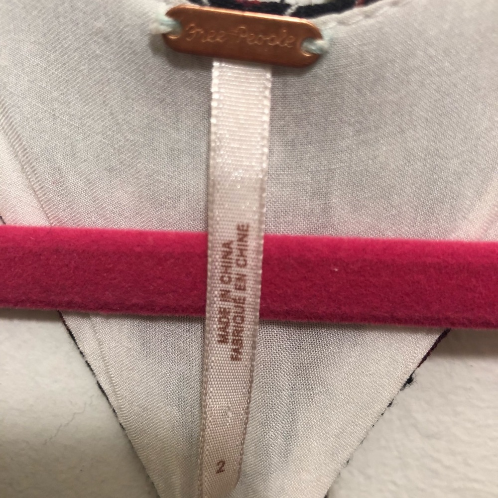 Aztec tribal pattern maxi dress free people